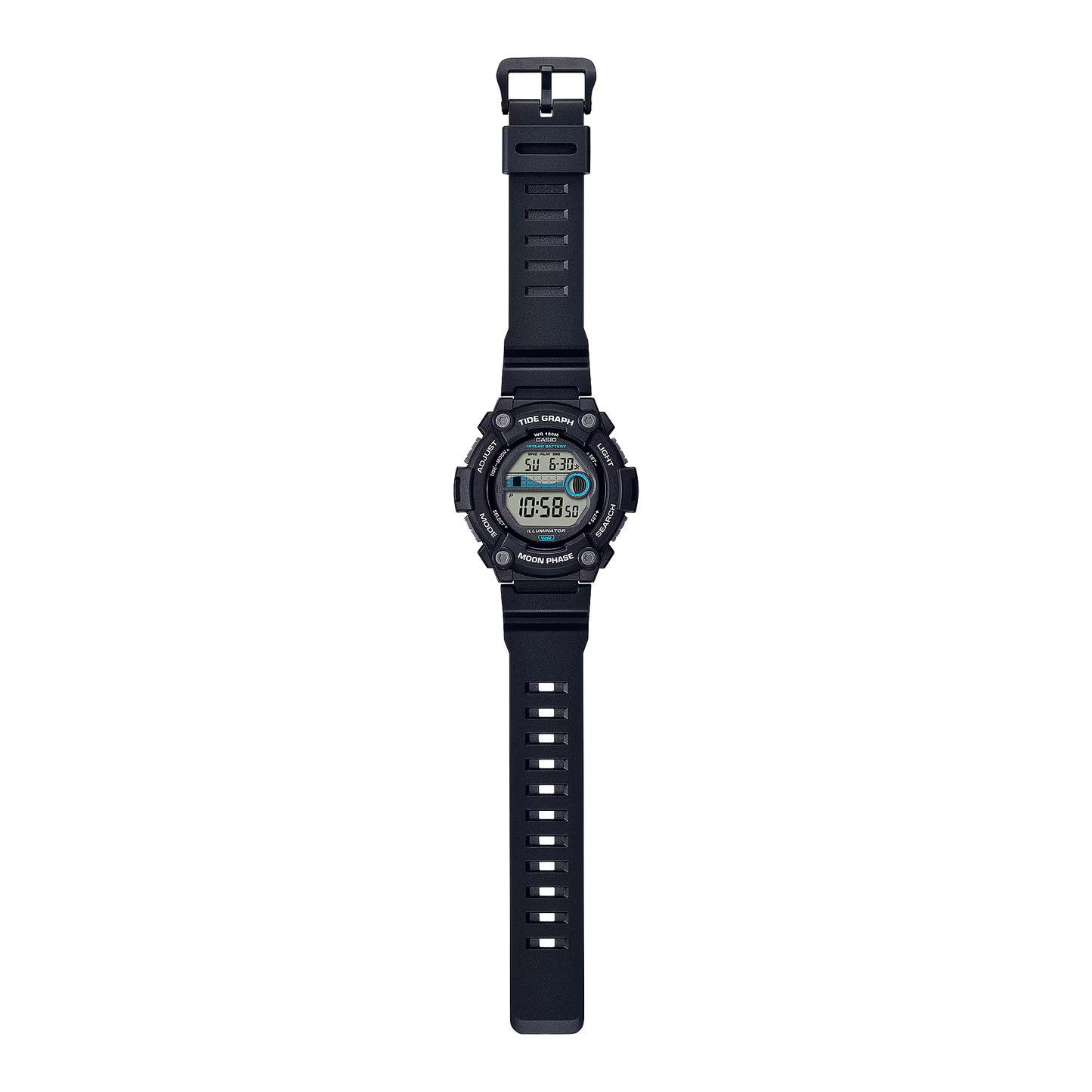 CASIO DIGITAL MENS WATCH WS-1300H-1AVDF