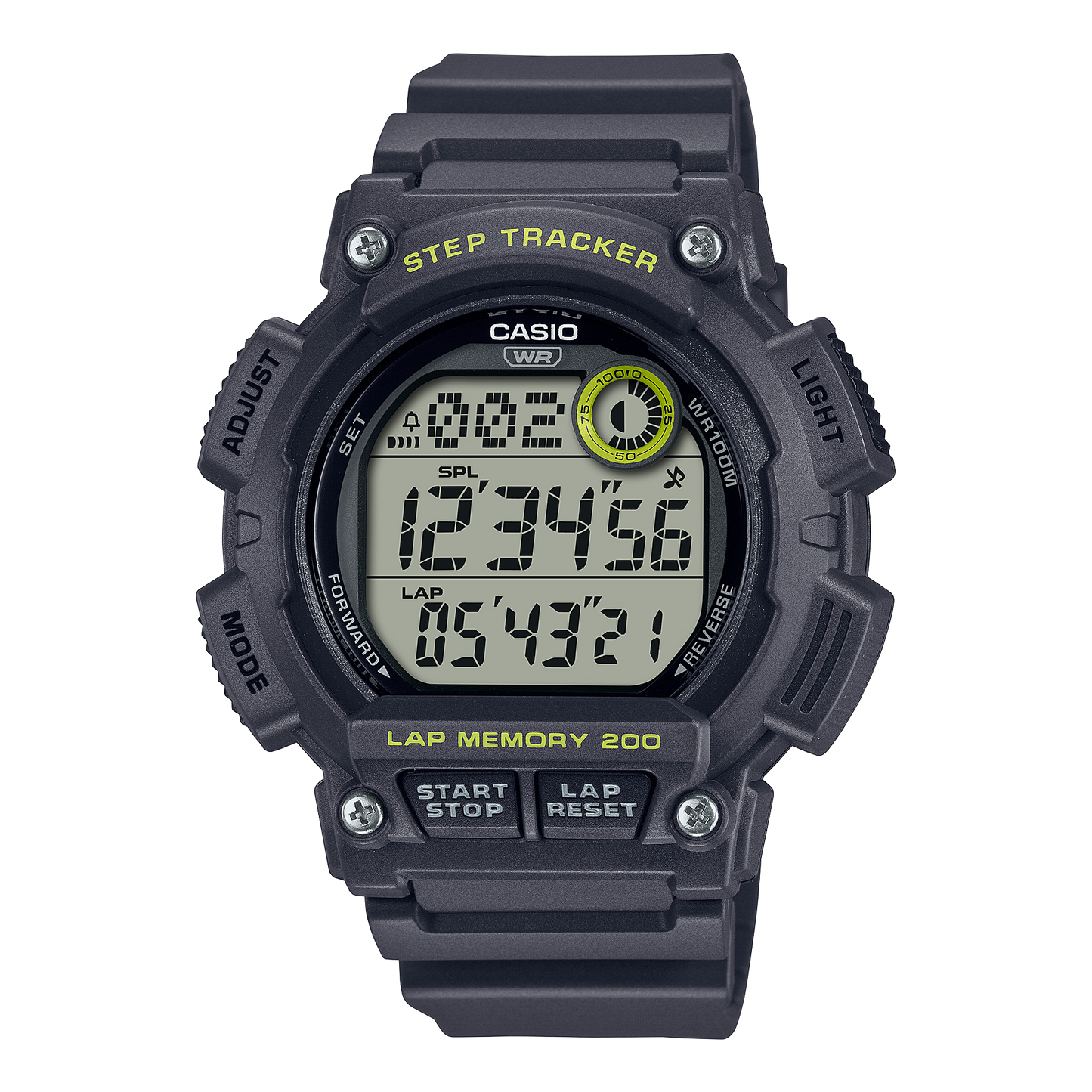 CASIO DIGITAL MENS WATCH WS-2100H-8AVDF