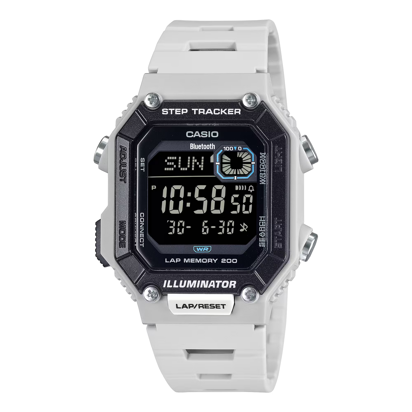 CASIO STANDRAD DIGITAL WATCH WS-B1000-8BVDF