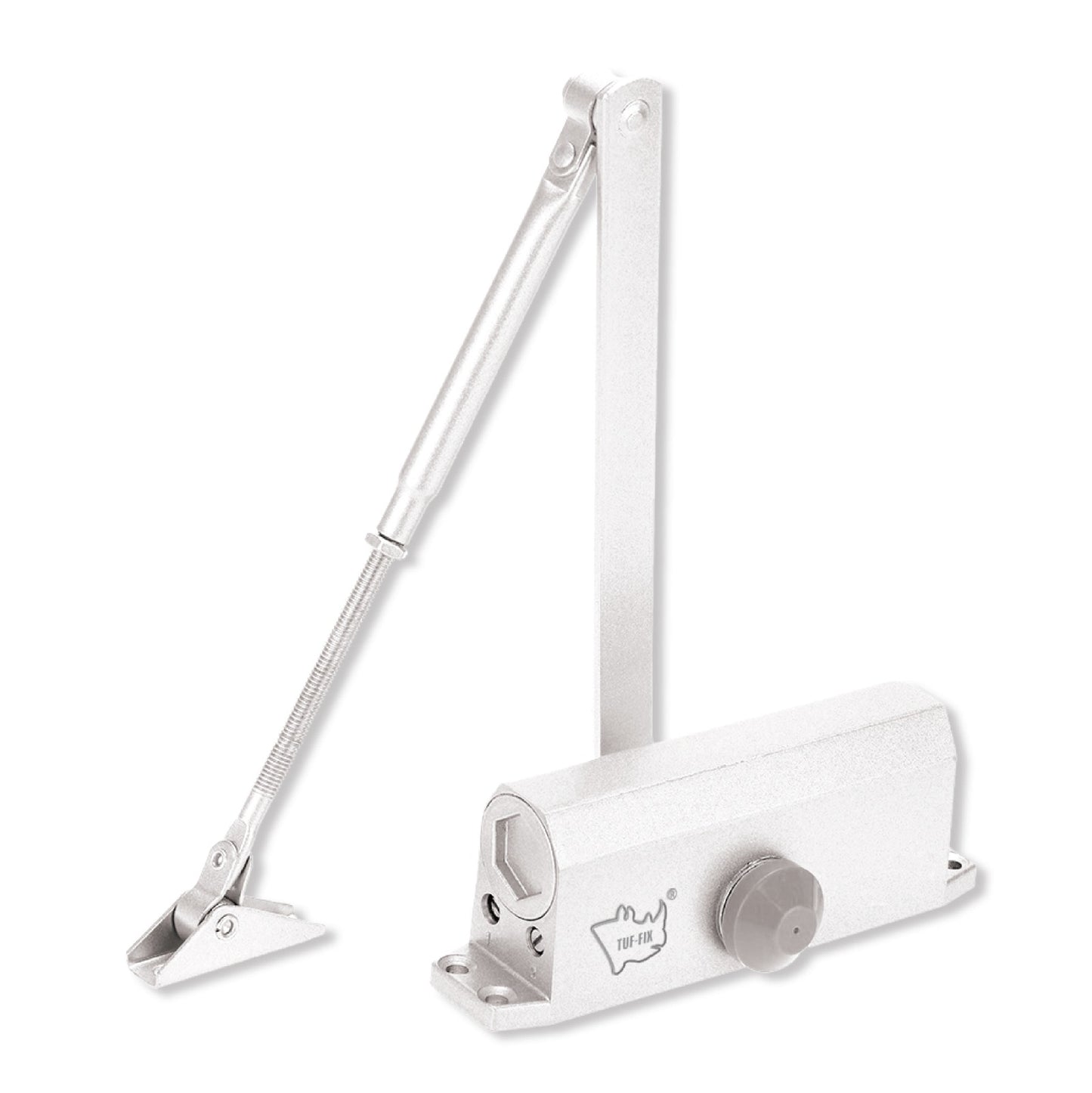 DRCLSR11T927-60WT- Door Closer 60KG With 90 Degree Hold open WHITE