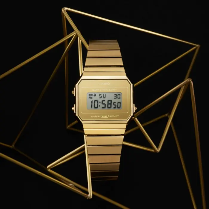 CASIO VINTAGE UNISEX DIGITAL WATCH A700WEVG-9ADF