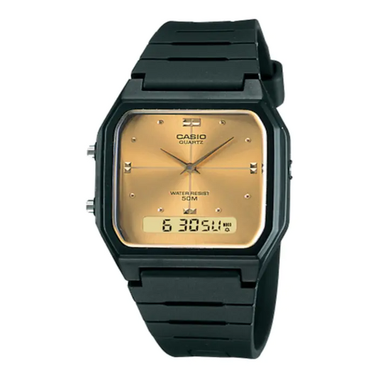 CASIO ANALOG-DIGITAL MENS WATCH AW-48HE-9AVDF