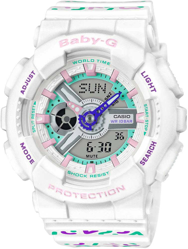 BABY-G CASUAL WOMEN WATCH BA-110TH-7ADR