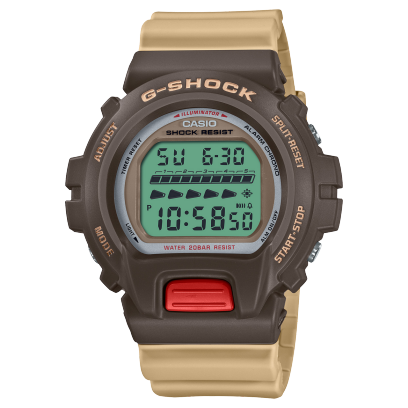 Casio G-Shock DW-6600PC-5DR Digital Men's Watch Brown
