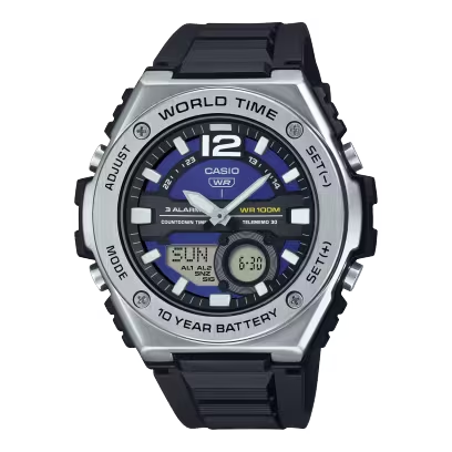 CASIO MWQ-100-2AVDF ANALOG DIGITAL WATCH