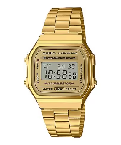 CASIO VINTAGE DIGITAL UNISEX WATCH A168WG-9WDF