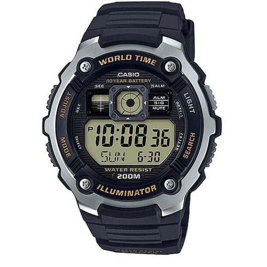 CASIO DIGITAL MENS WATCH AE-2000W-9AVDF