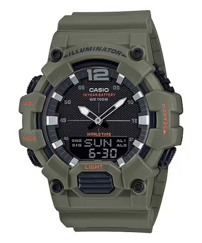 CASIO ANALOG-DIGITAL MENS WATCH HDC-700-3A2VDF