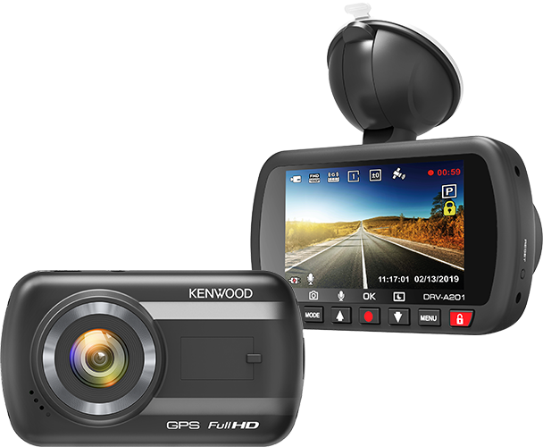 DRV-A201 Dashboard Camera with Wireless Lan