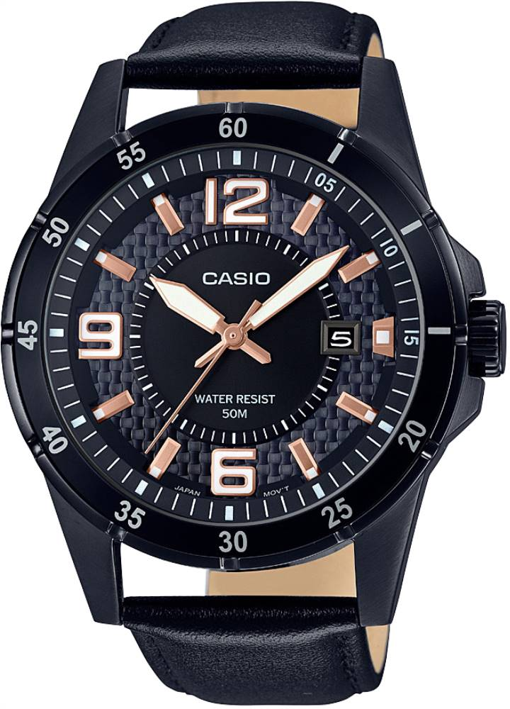 CASIO ANALOG MENS WATCH MTP-1291BL-1A2VDF