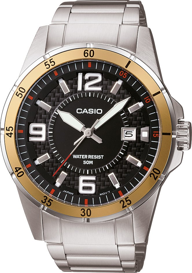 CASIO ANALOG MENS WATCH MTP-1291D-1A3VDF
