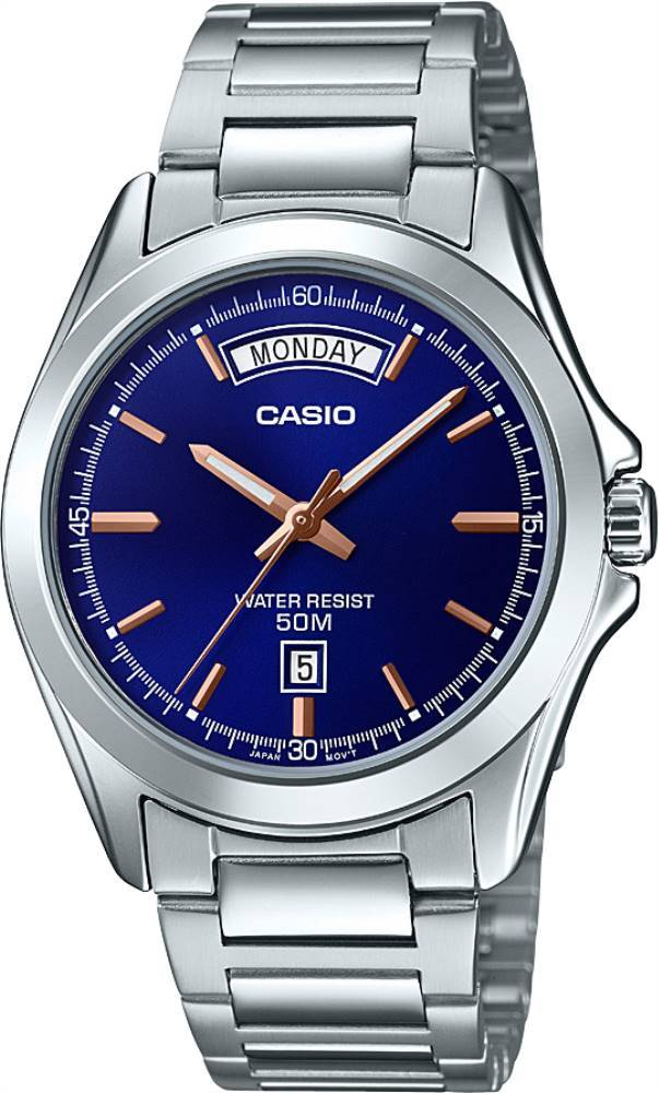 CASIO ANALOG MENS WATCH MTP-1370D-2AVDF