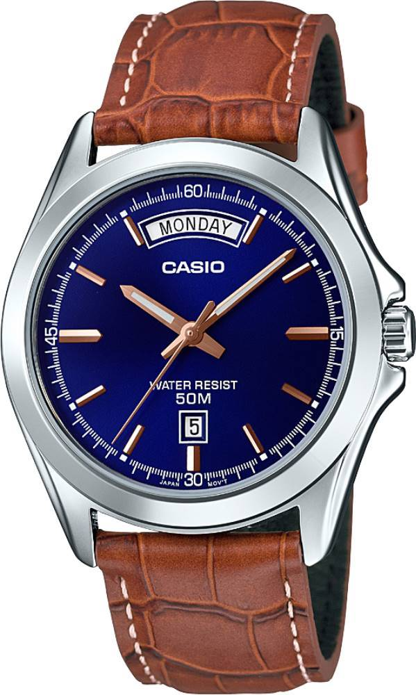 CASIO ANALOG MENS WATCH MTP-1370L-2AVDF