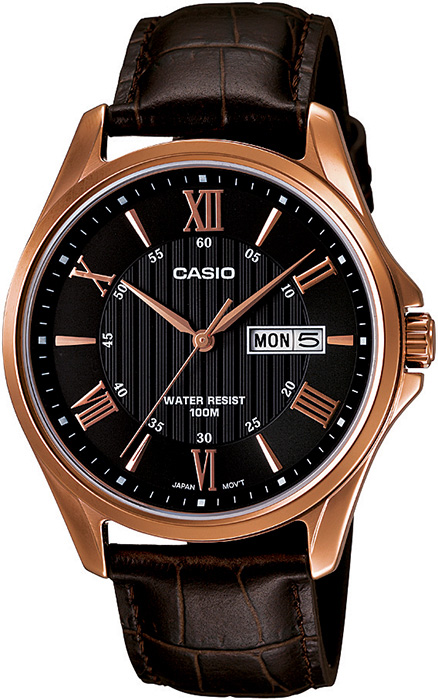 CASIO ANALOG MENS WATCH MTP-1384L-1AVDF