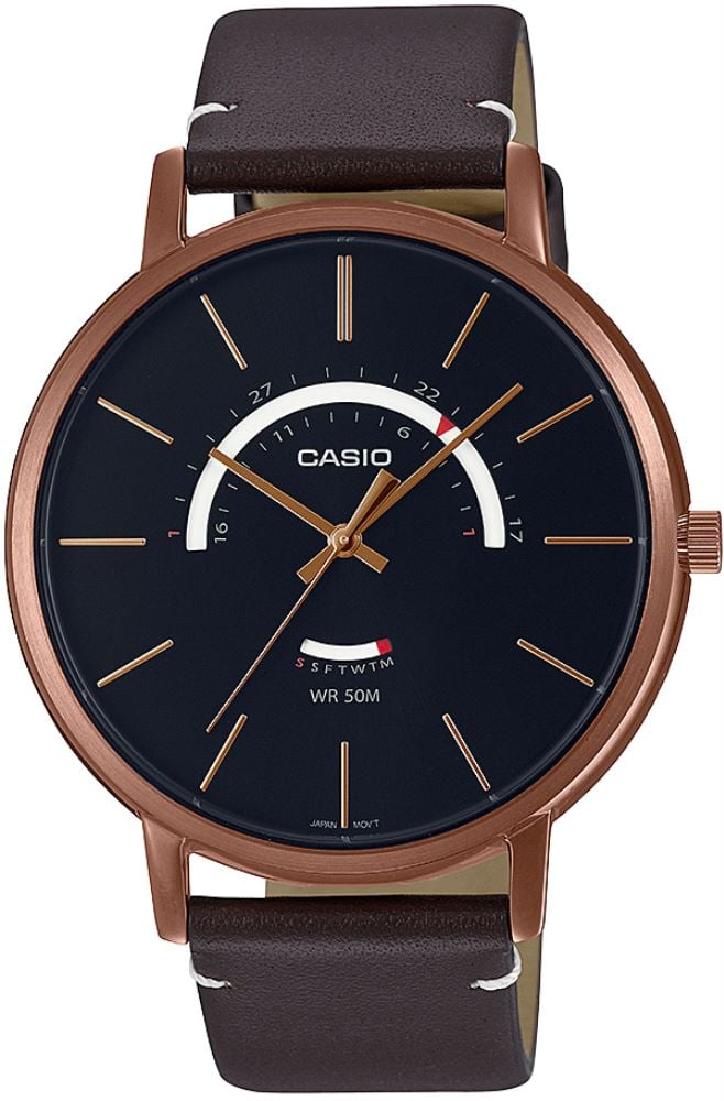 CASIO ANALOG MENS WATCH MTP-B105RL-1AVDF