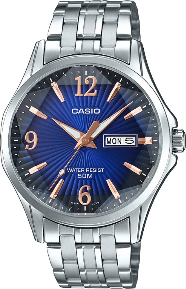 CASIO ANALOG MENS WATCH MTP-E120DY-2AVDF