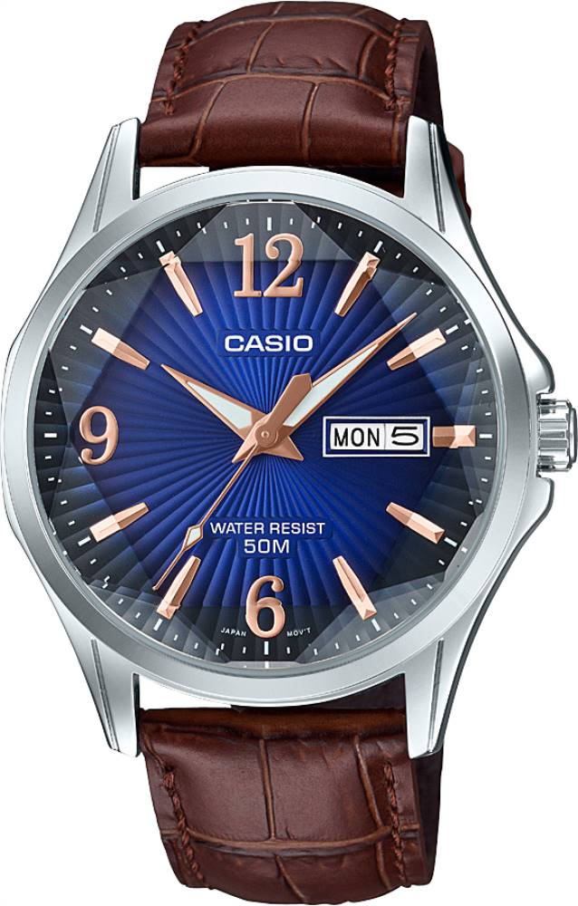 CASIO ANALOG MENS WATCH MTP-E120LY-2AVDF