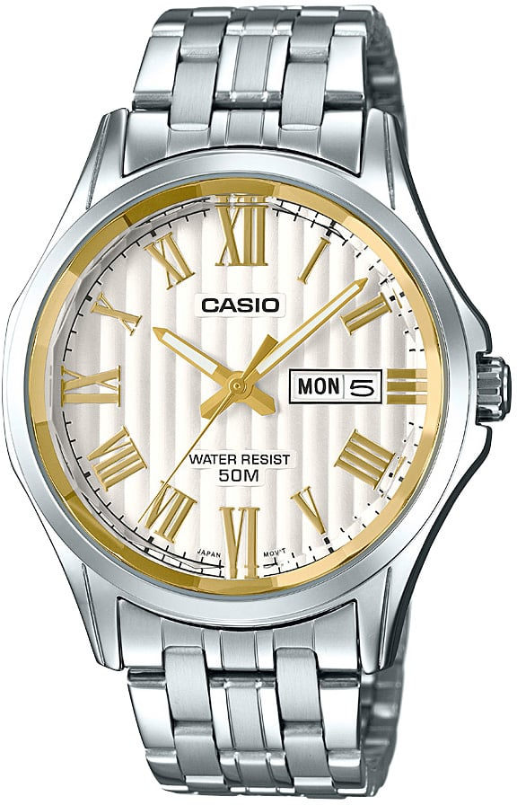 CASIO ANALOG MENS WATCH MTP-E131DY-7AVDF