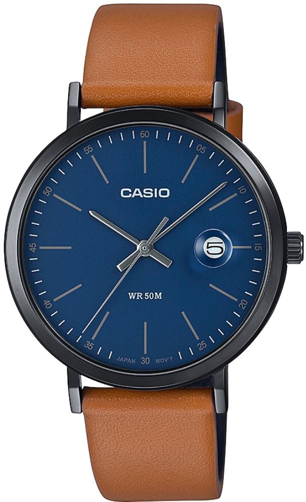 CASIO ANALOG MENS WATCH MTP-E175BL-2EVDF