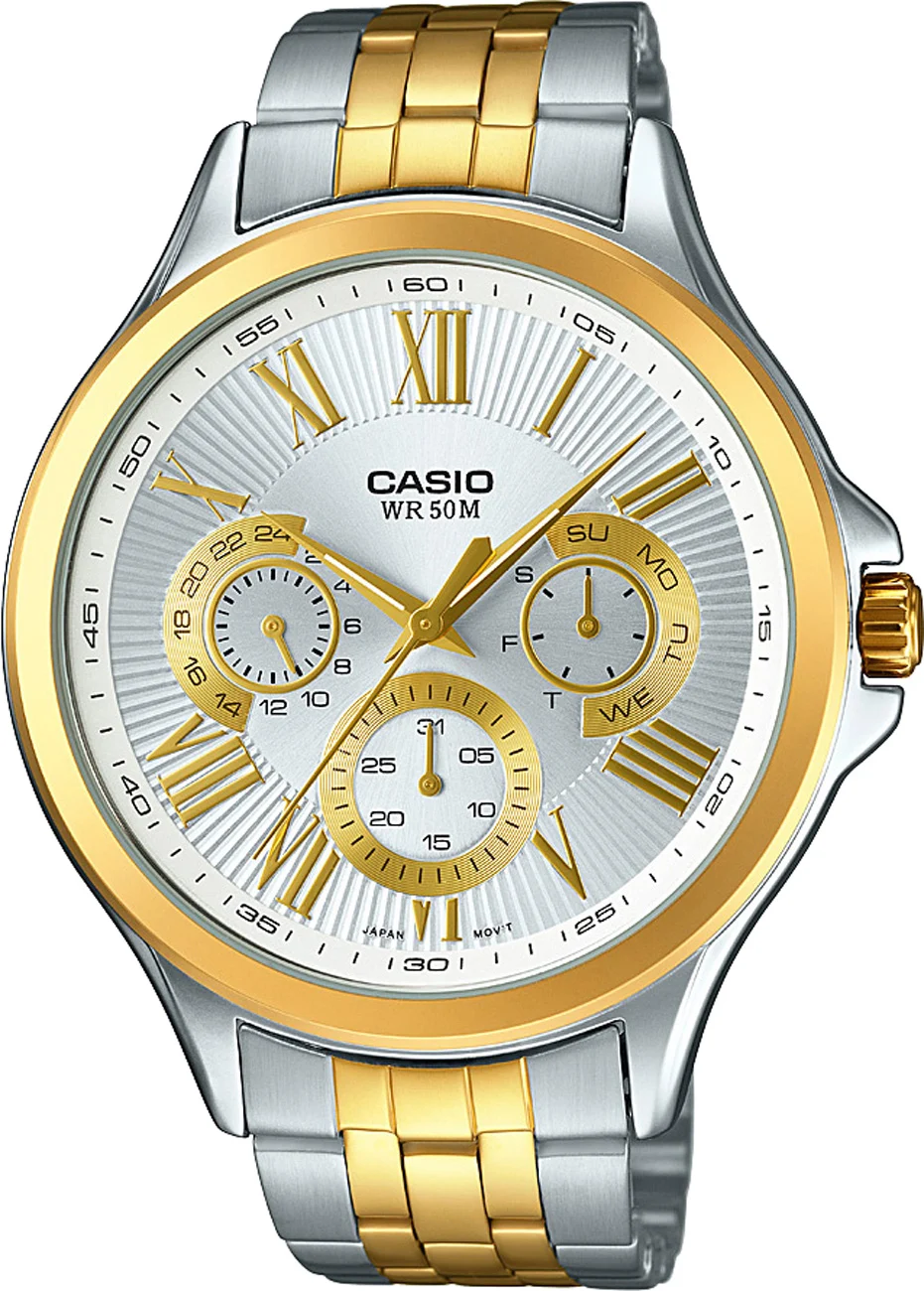 CASIO ANALOG MENS WATCH MTP-E308SG-7AVDF