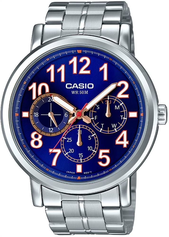 CASIO ANALOG MENS WATCH MTP-E309D-2BVDF