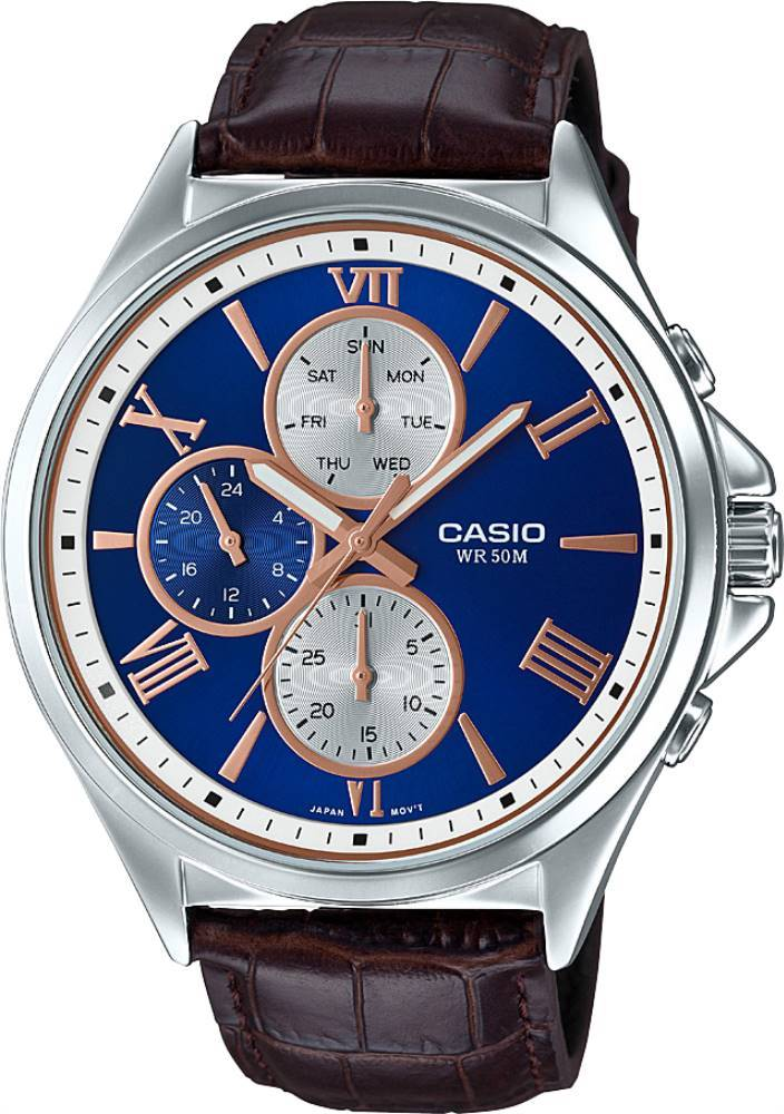 CASIO ANALOG MENS WATCH MTP-E316L-2AVDF