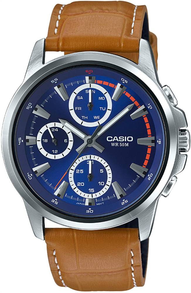 CASIO ANALOG MENS WATCH MTP-E317L-2AVDF