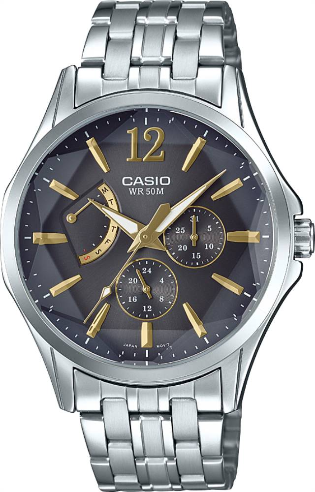 CASIO ANALOG MENS WATCH MTP-E320DY-1AVDF