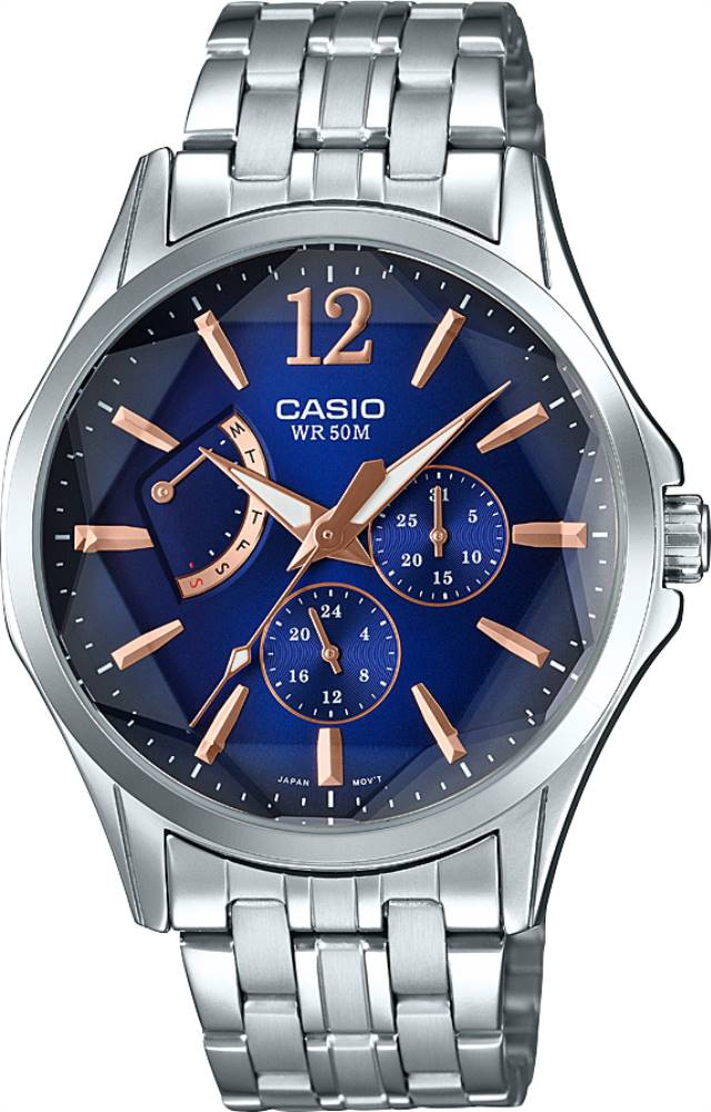 CASIO ANALOG MENS WATCH MTP-E320DY-2AVDF