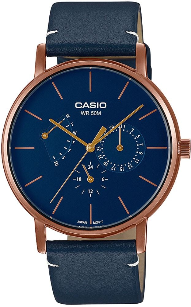 CASIO ANALOG MENS WATCH MTP-E320RL-2EVDF