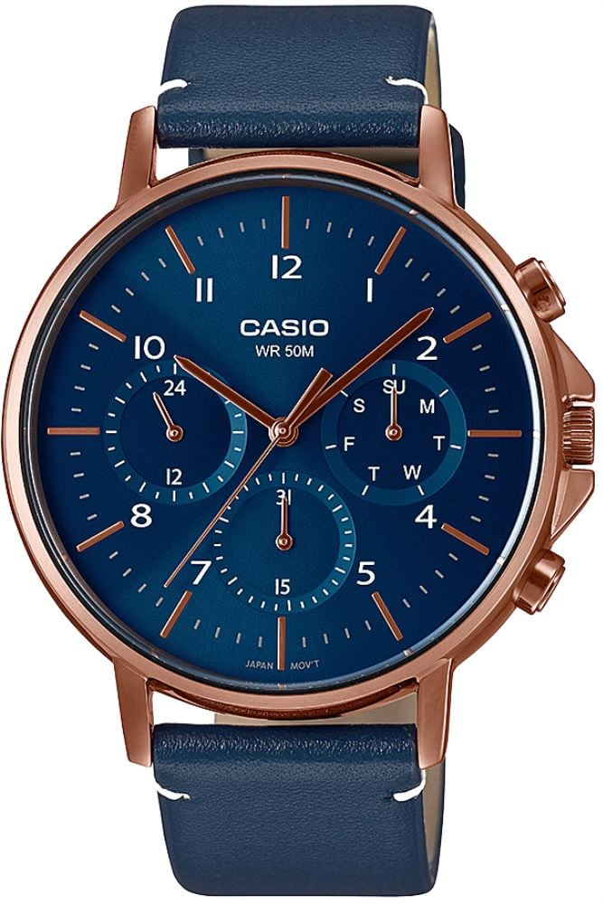 CASIO ANALOG MENS WATCH MTP-E321RL-2AVDF