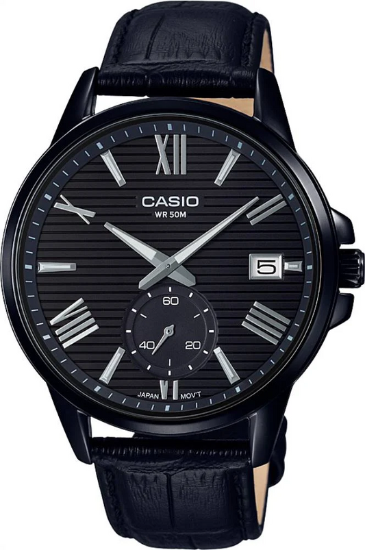 CASIO ANALOG MENS WATCH MTP-EX100BL-1AVDF