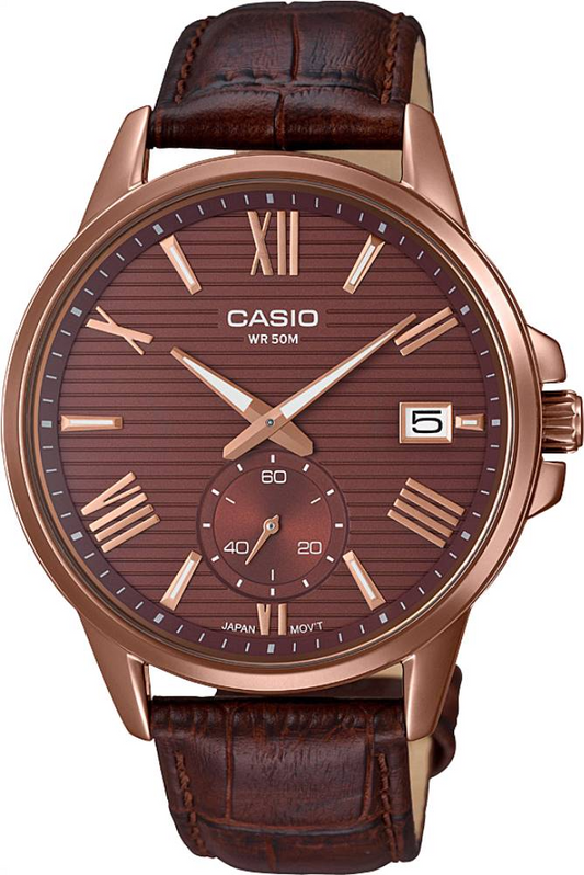 CASIO ANALOG MENS WATCH MTP-EX100RL-5AVDF