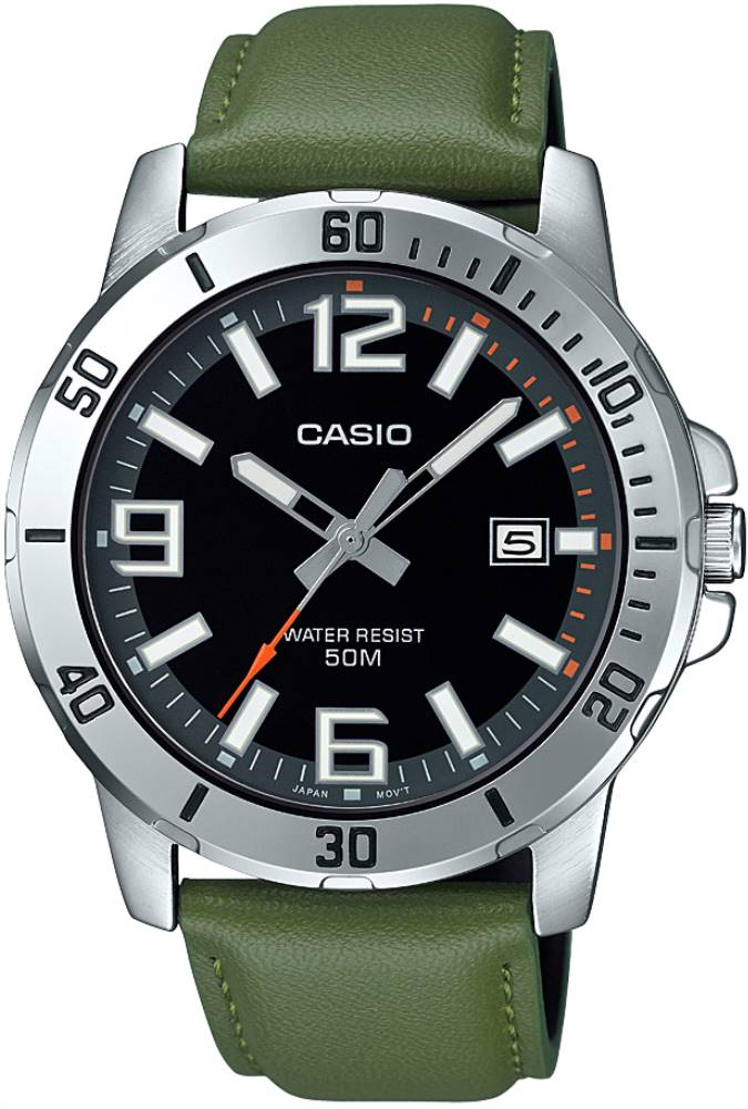 CASIO ANALOG MENS WATCH MTP-VD01L-3BVUDF