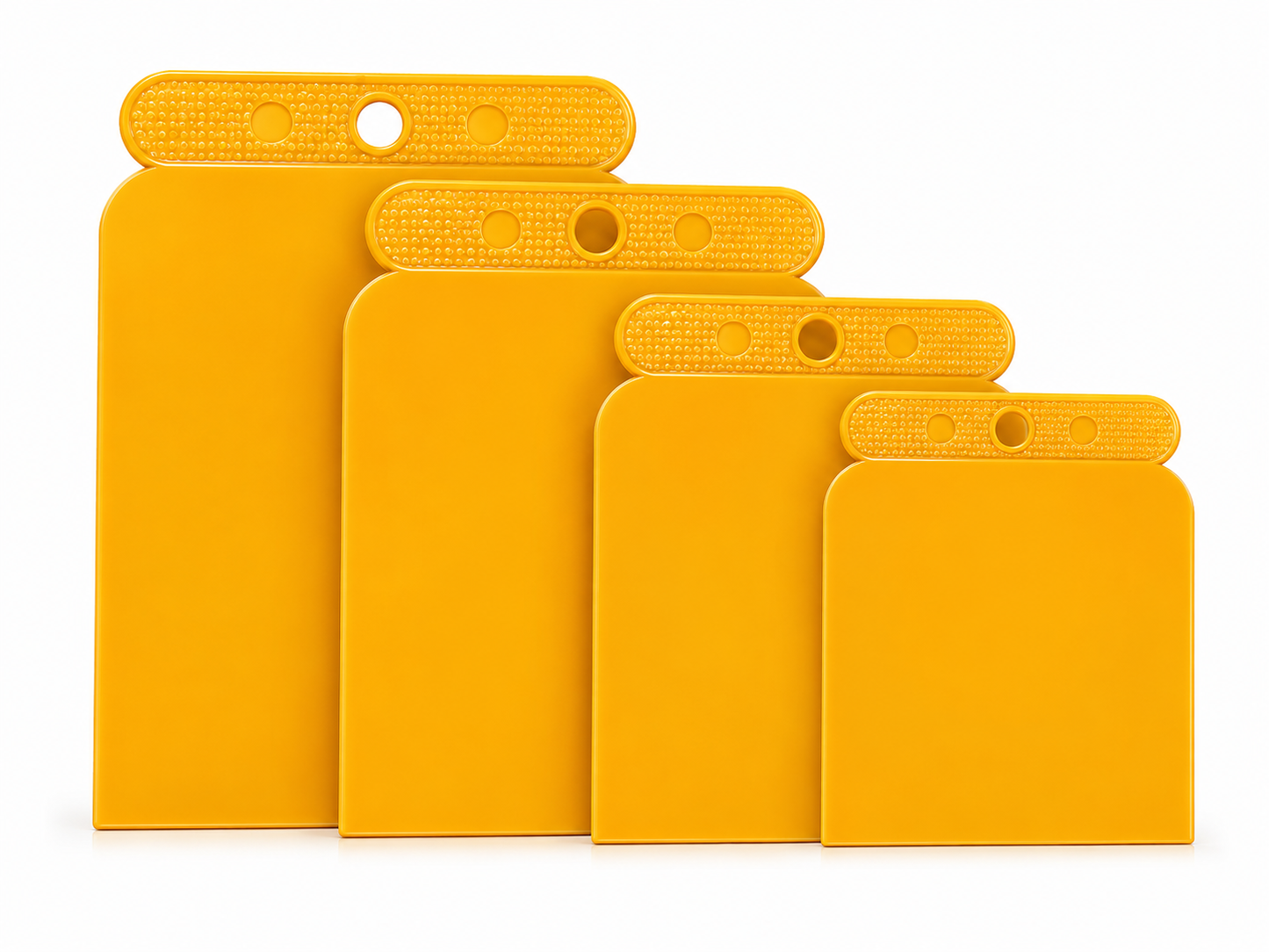 TUF-FIX 4SCRPPM SCRAPER SET – 4 PCS, HEAVY DUTY, BLUE, BLISTER PACK