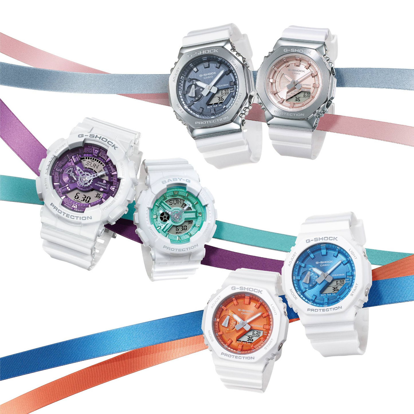G-SHOCK CASUAL WOMEN'S WATCH GM-S2100WS-7ADR