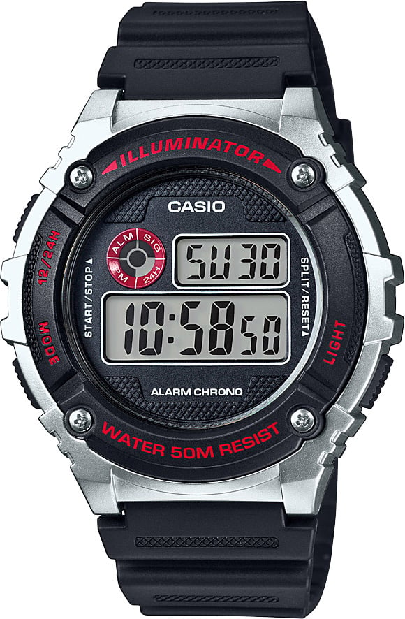 CASIO DIGITAL MEN WATCH W-216H-1CVDF