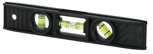 STANLEY TORPEDO LEVELS 20cm - 3 vials