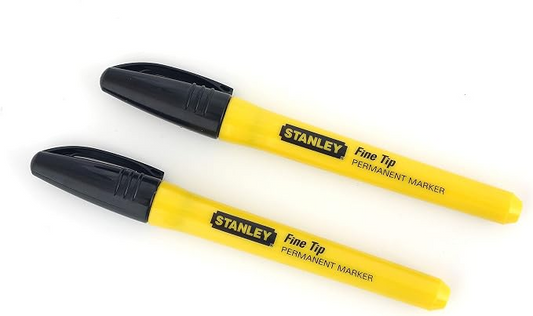 STANLEY 2 pc Fine Tip Black CHALK LINE
