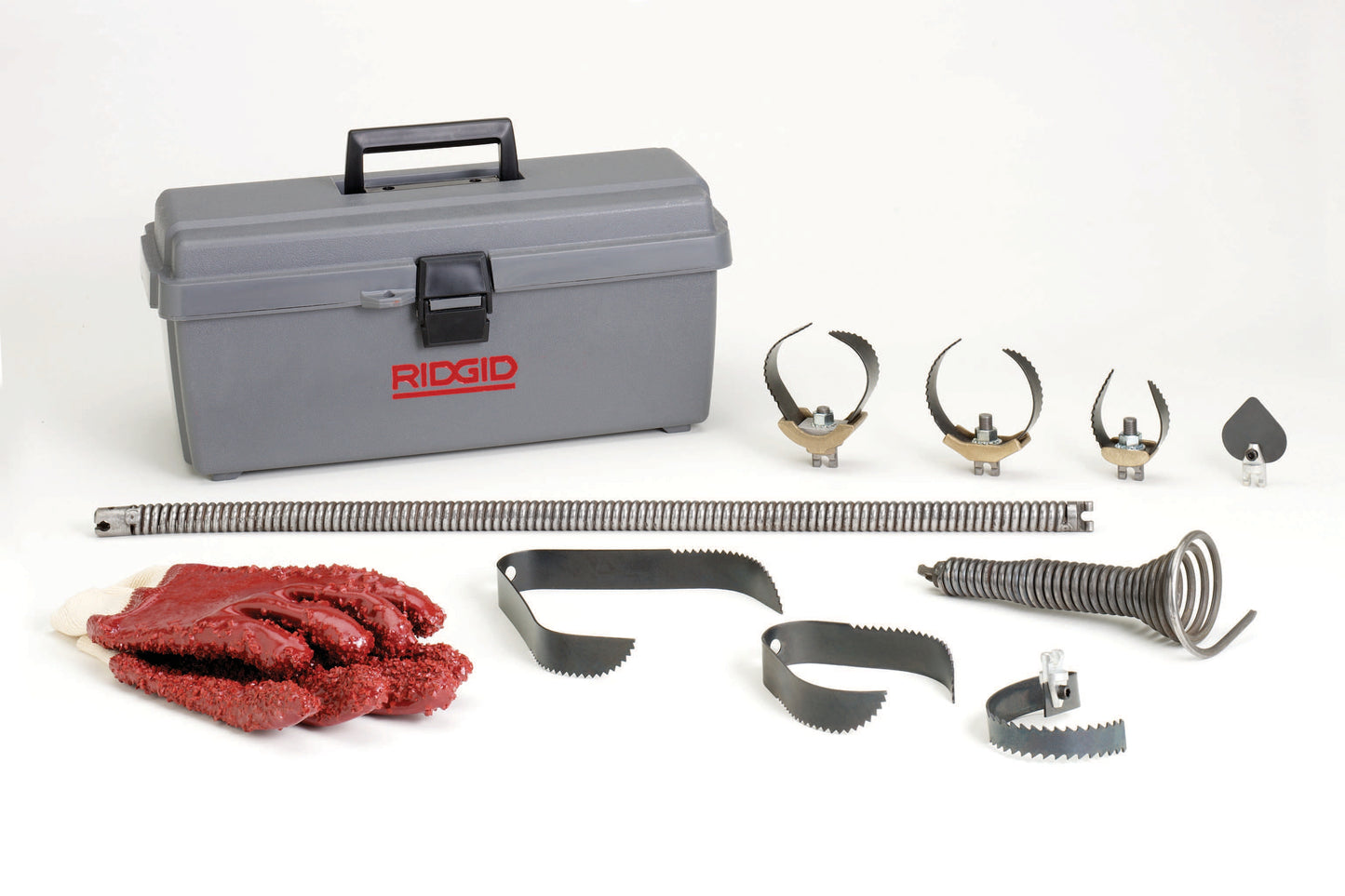RIDGID Machine with 3/4" (20 mm) Pigtail and Standard Accessories (excludes cable)