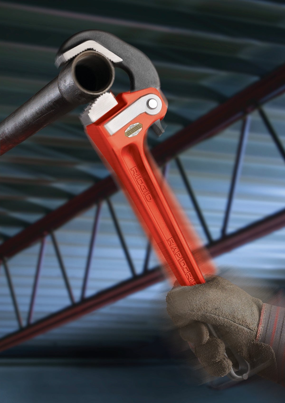 RIDGID 10" Heavy-Duty RapidGrip Wrench 250 mm