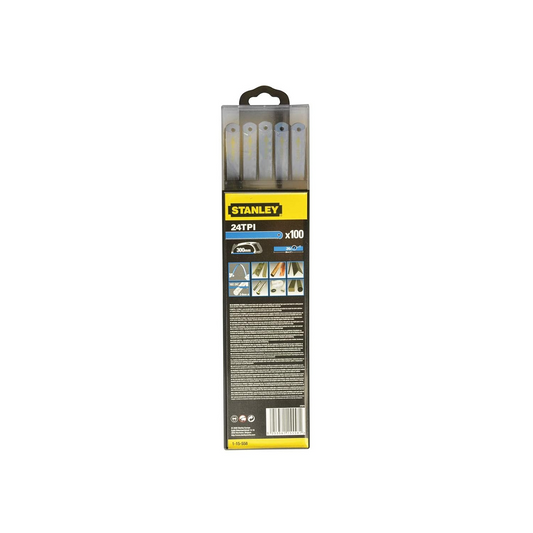 STANLEY BI-METAL LASER -24 TEETH/INCH - 300 MM HACKSAW BLADES