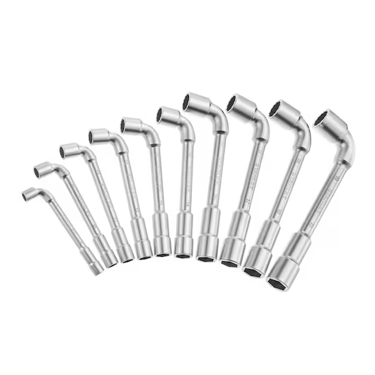 STANLEY 10 PIECE 6X6 POINT ANGLED SOCKET WRENCH SET