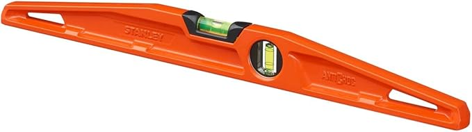 STANLEY MLH ALUMINUM ANTIHOC LEVELS - 1 PLATE 50 CM- 2 VIALS