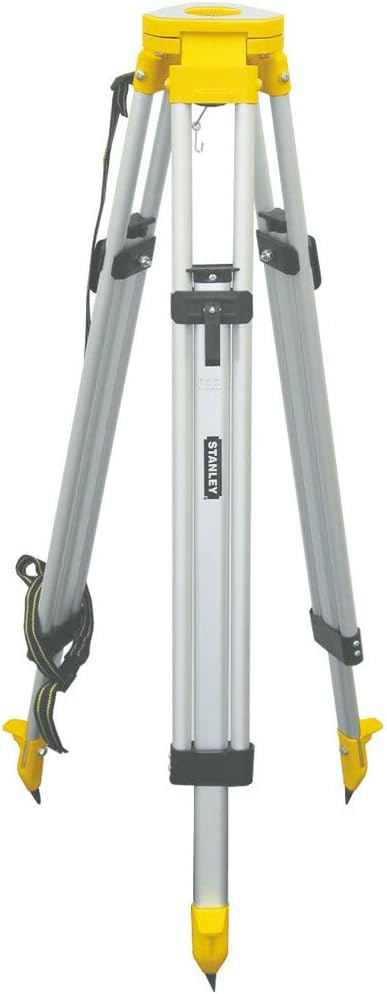 STANLEY ALUMINIUM TRIPOD WITH 5/8" THREAD, 97-162CM