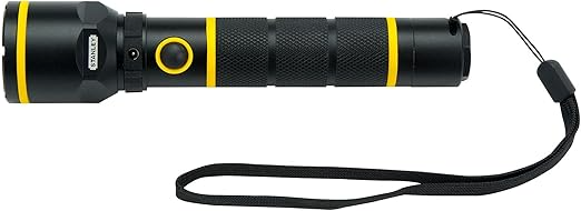STANLEY Aluminium body - Rechargeable Ni- MH batteries - Water Proof IP 44 - 139 Lumens -200m beam - 2m drop resistant