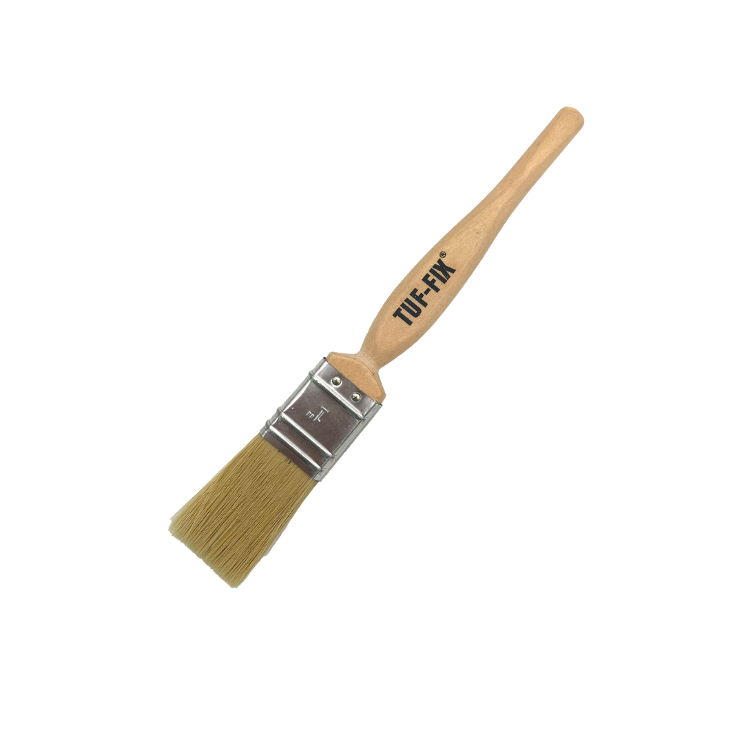 TUF-FIX WP1B25 PAINT BRUSH – SIZE 1 INCH, WOODEN HANDLE