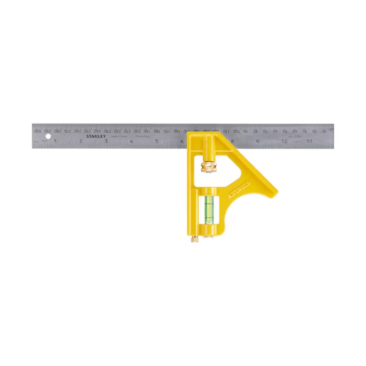 STANLEY COMBINATION SQUARE 300MM METRIC- IMPERIAL