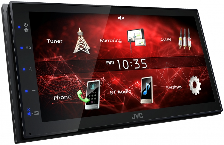 KW-M150BT Digital Media Receiver with 6.8-inch Capacitive Monitor