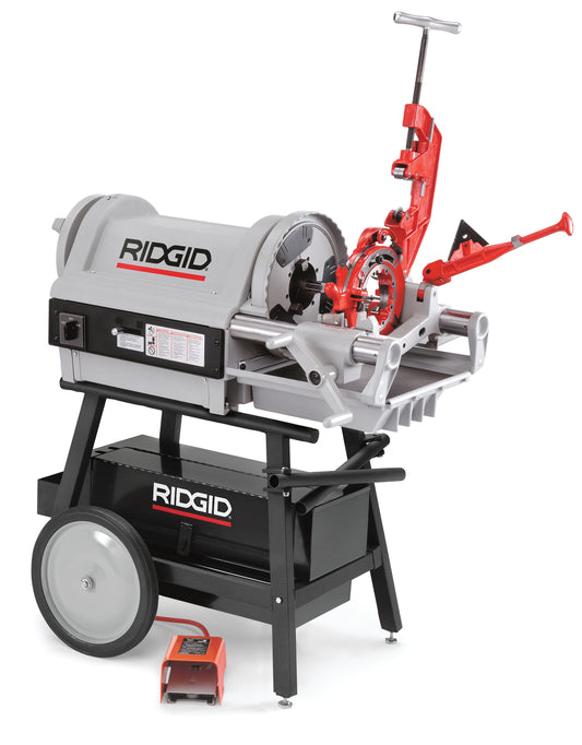 RIDGID 1/4" (6.35 mm) - 4" (101.6 mm) BSPT Hammer Chuck Machine